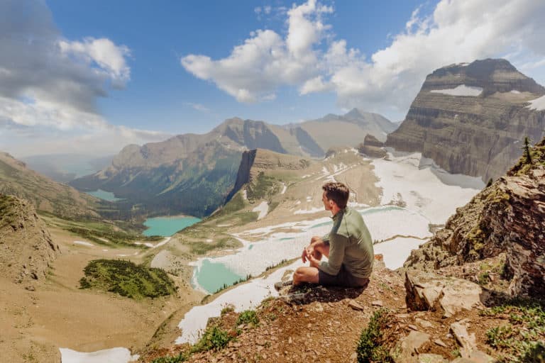 Jared Dillingham in Glacier National Park