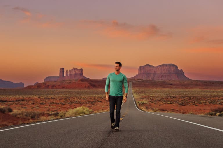 Jared Dillingham on a trip from Phoenix to Monument Valley