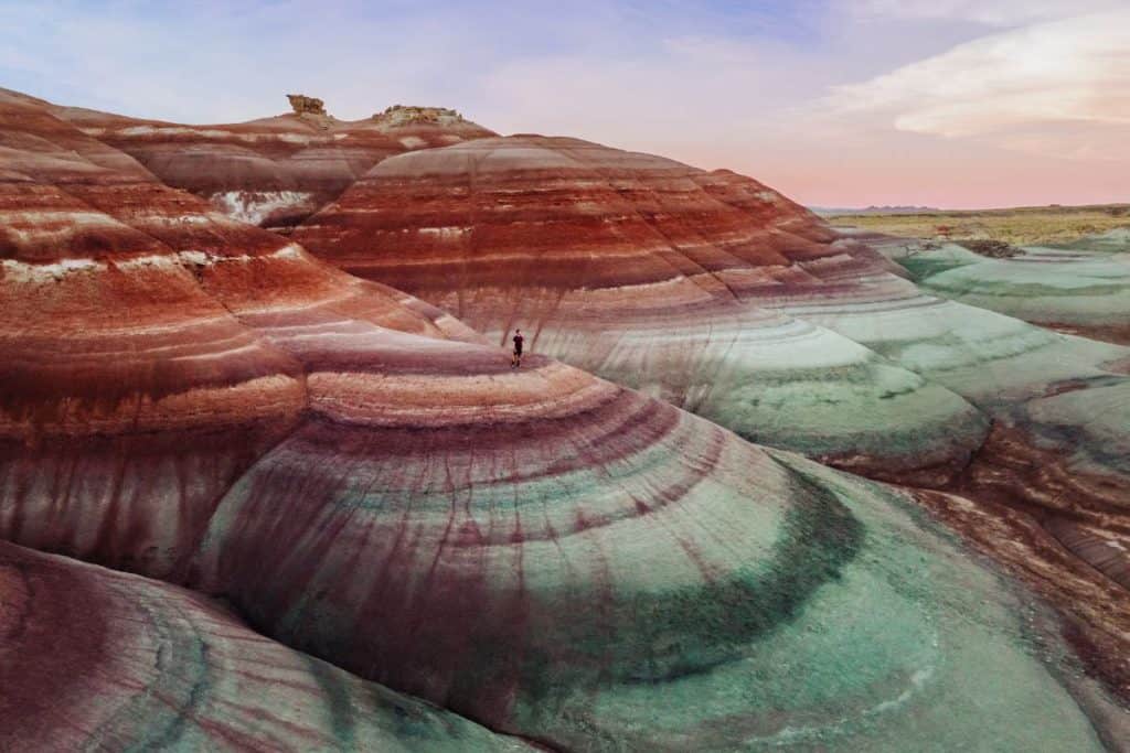bentonite hills utah rainbow