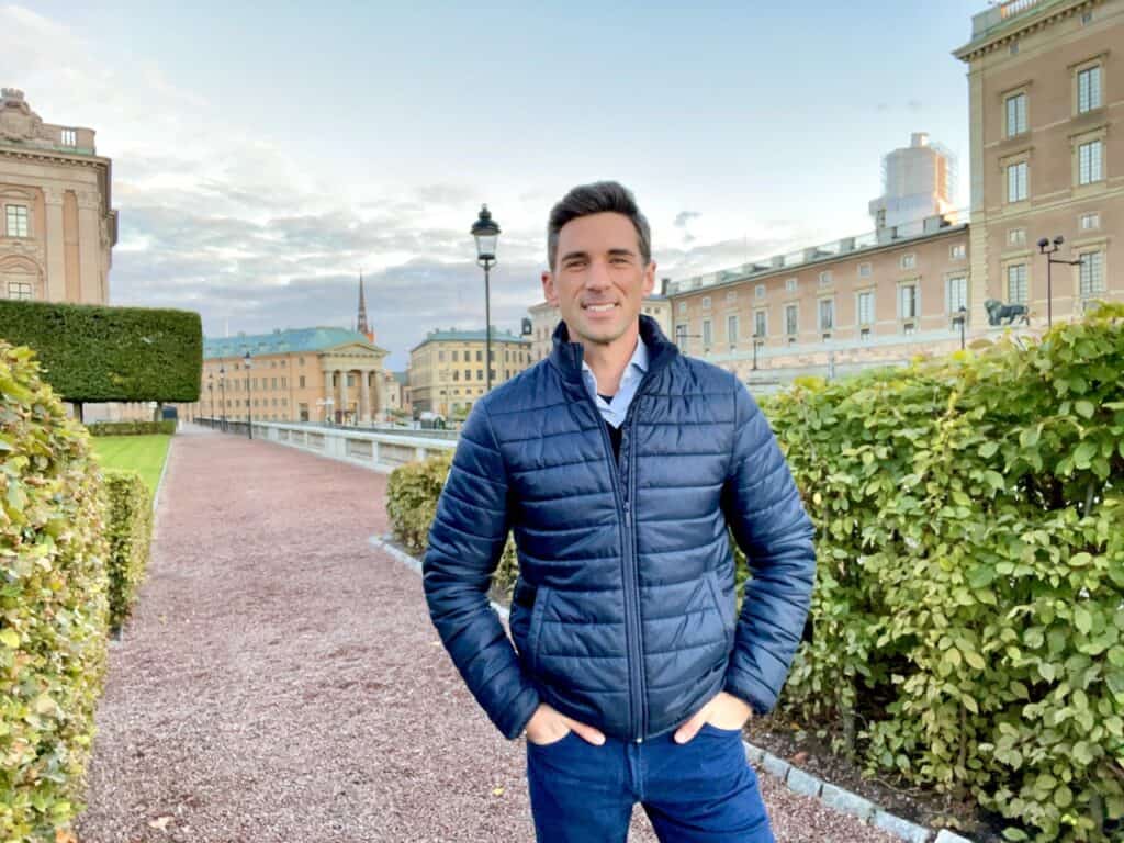 walking tour of Stockholm sweden parliament