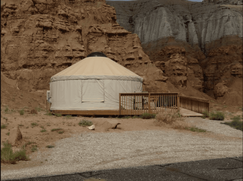 Goblin Valley State Park Yurt