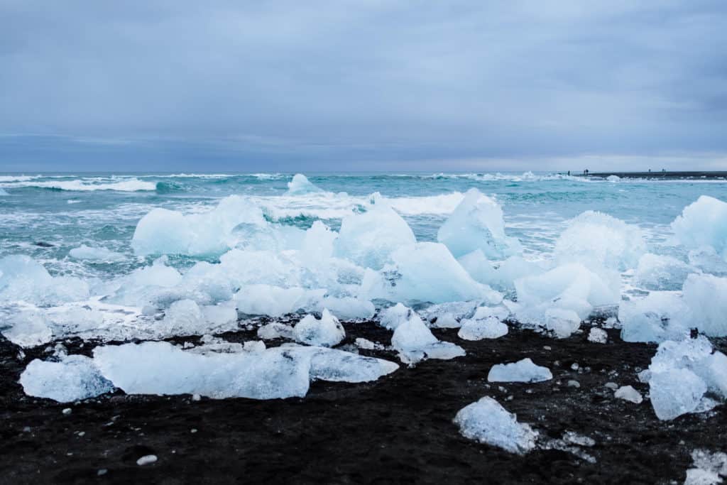 diamond beach winter