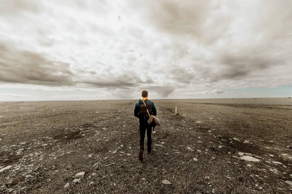 ICELAND PLANE WRECK HIKE