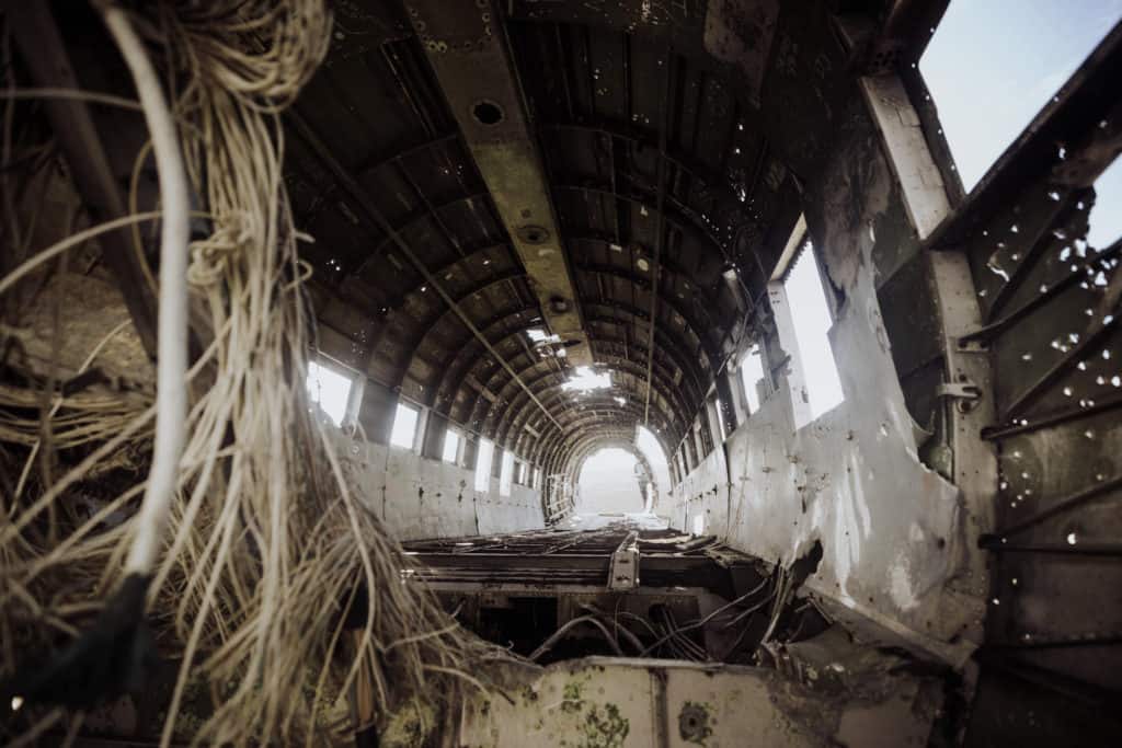 ICELAND PLANE CRASH INSIDE