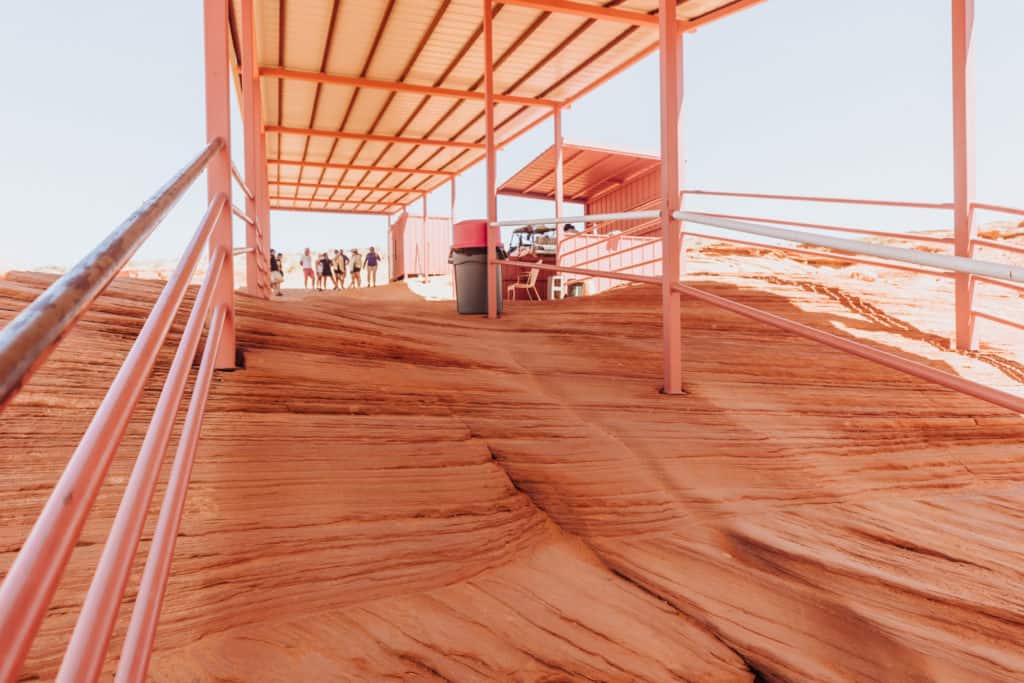 Entry to Lower Antelope Canyon