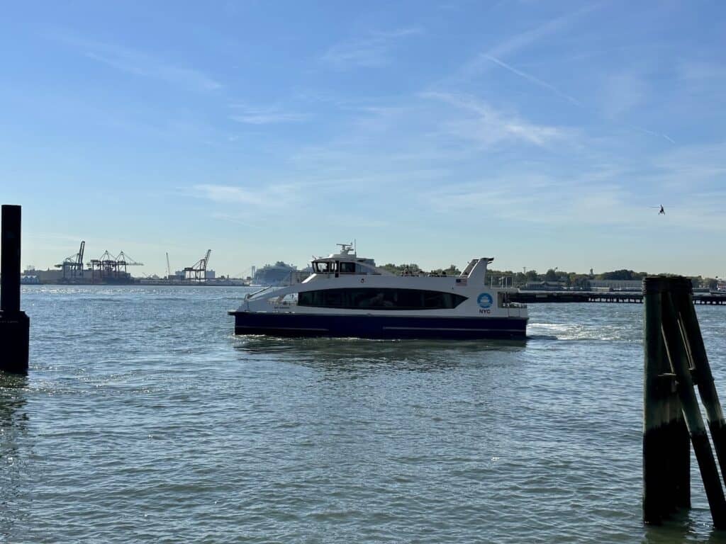 How to get to Governors Island on the ferry