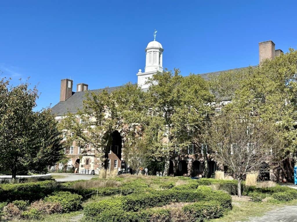 liggett hall on Governors Island
