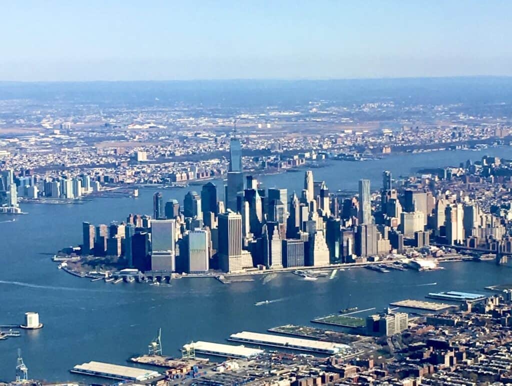 lower manhattan skyline
