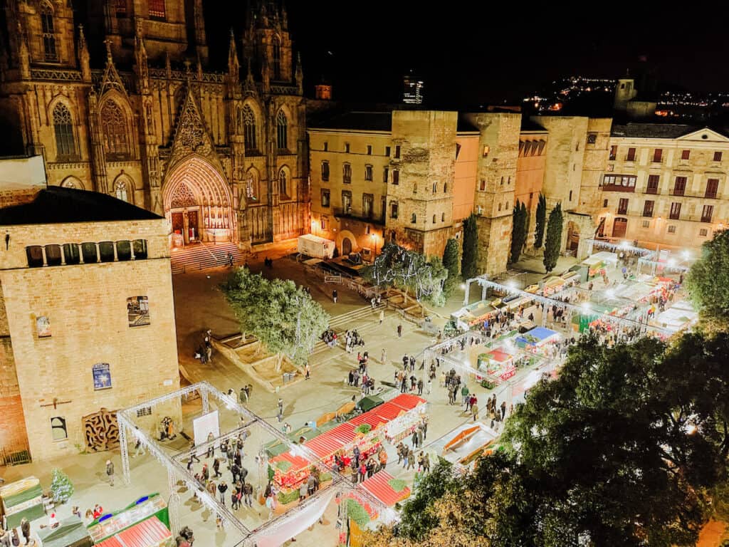 barcelona christmas market