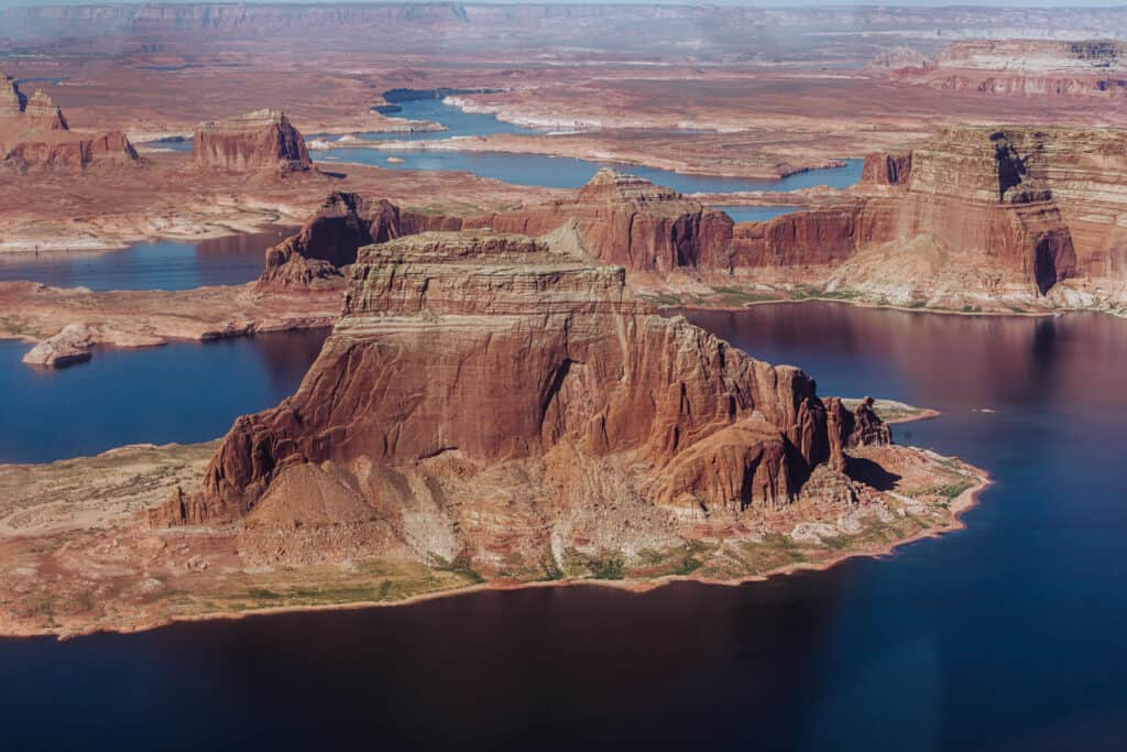 Lake Powell in Page Arizona