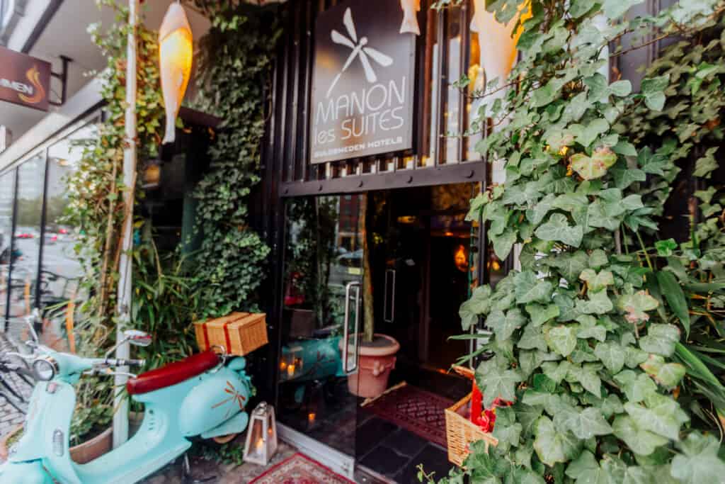 sustainable hotel copenhagen entrance