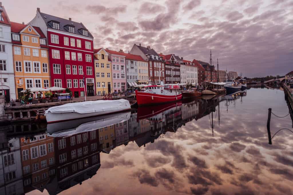 nyhavn sunrise