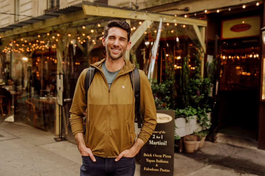 Jared Dillingham at Pazza Notte in NYC