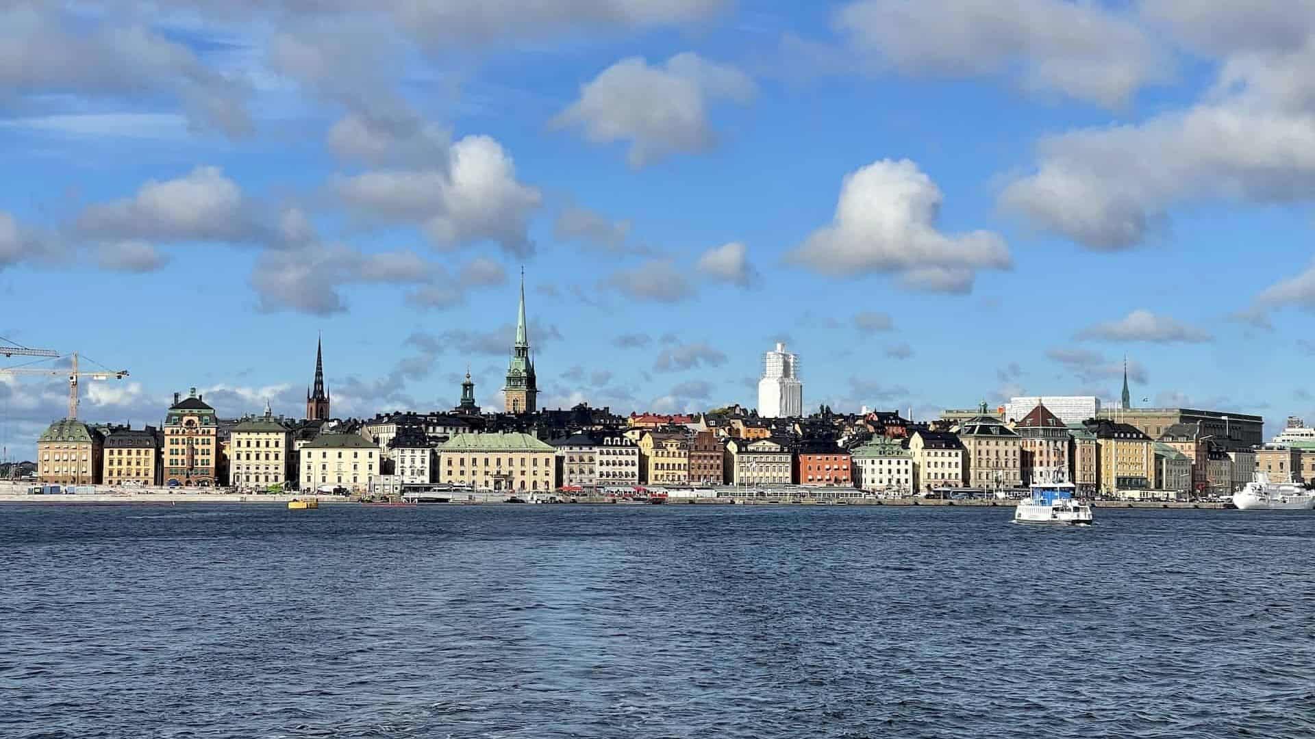 gamla stan stockholm skyline