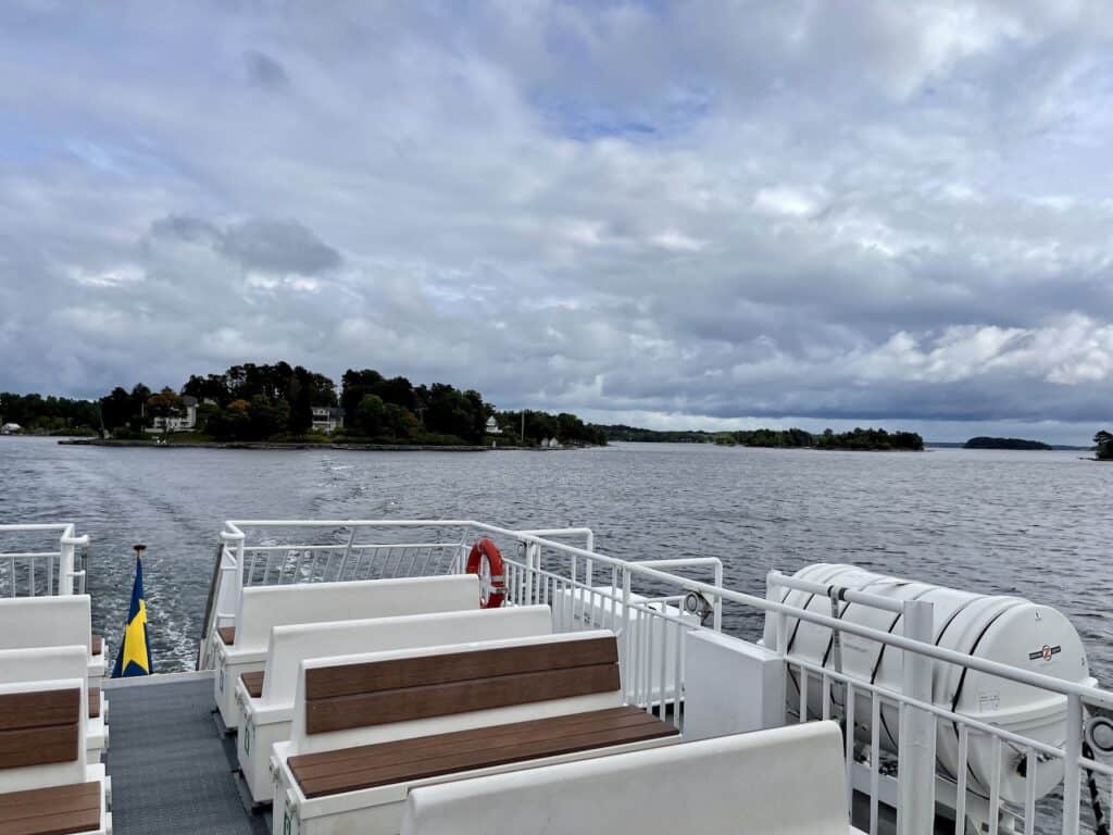 stockholm ferry upstairs