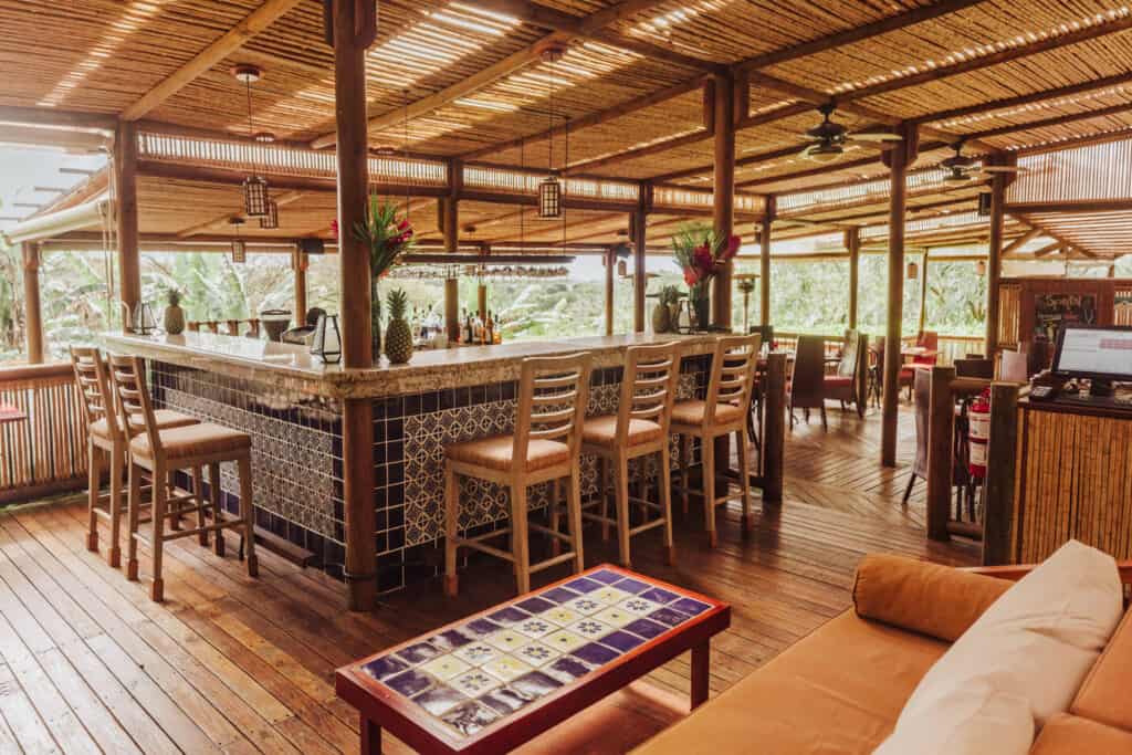 finca rosa blanca restaurant