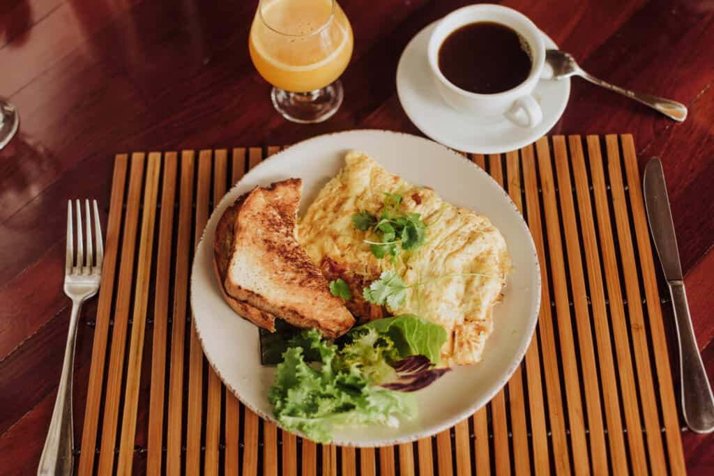 finca rosa blanca breakfast