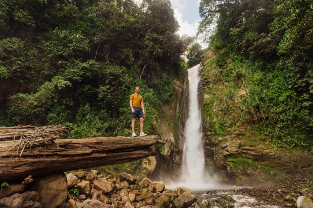 Jared Dillingham at Aquiares in Costa Rica