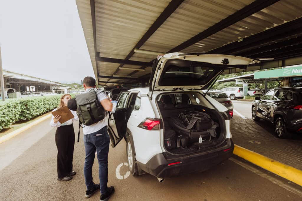 costa rica car rental return