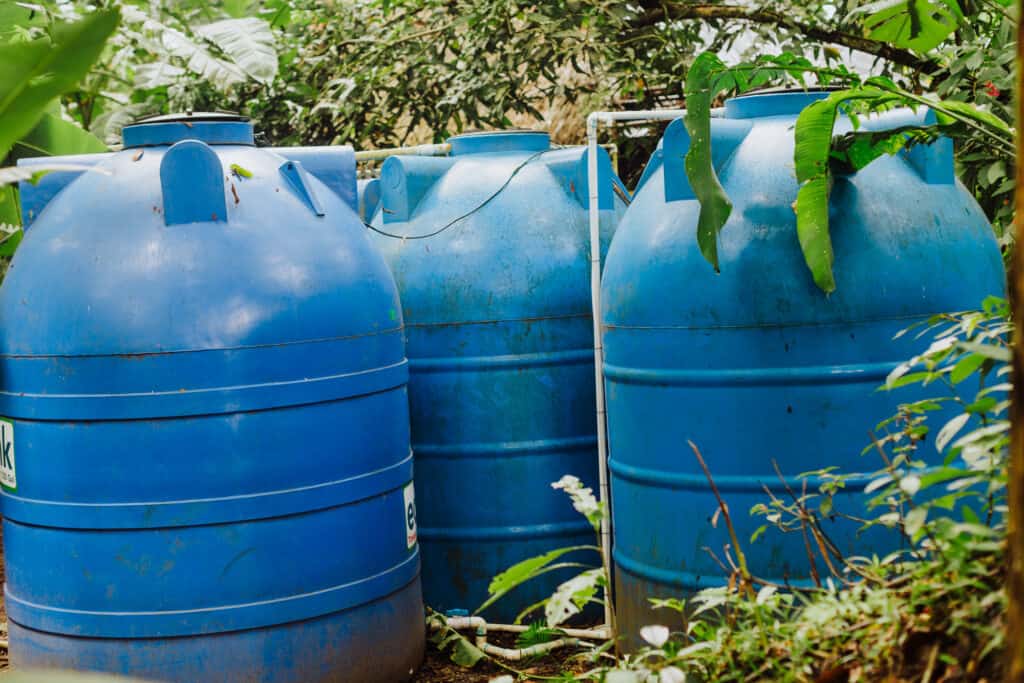 shawandha ecolodge water tank