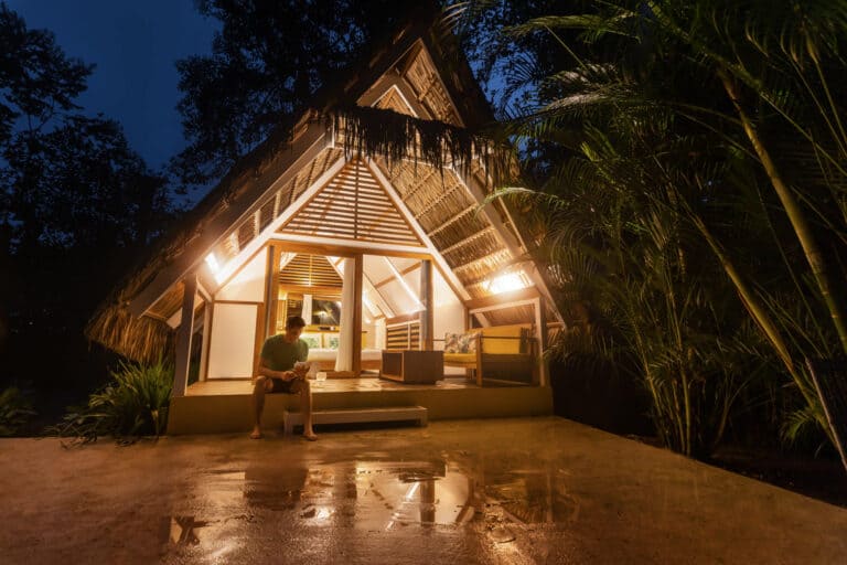 Jared Dillingham at the Shawandha Ecolodge in Costa Rica in November