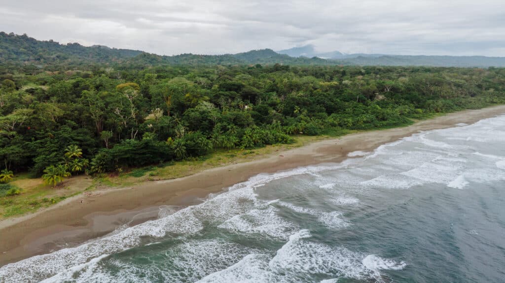 Cahuita National Park, on a trip to Costa Rica in December