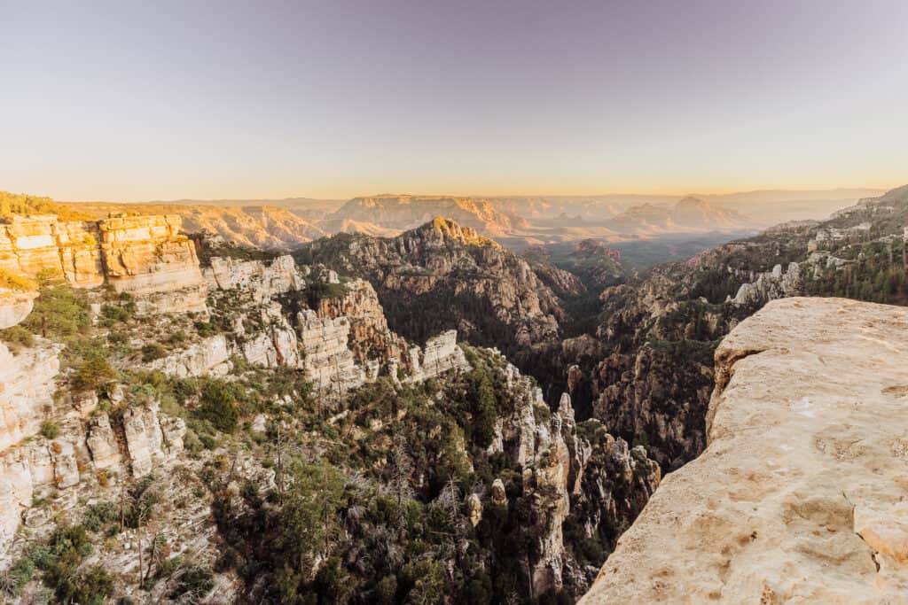 edge of the world arizona