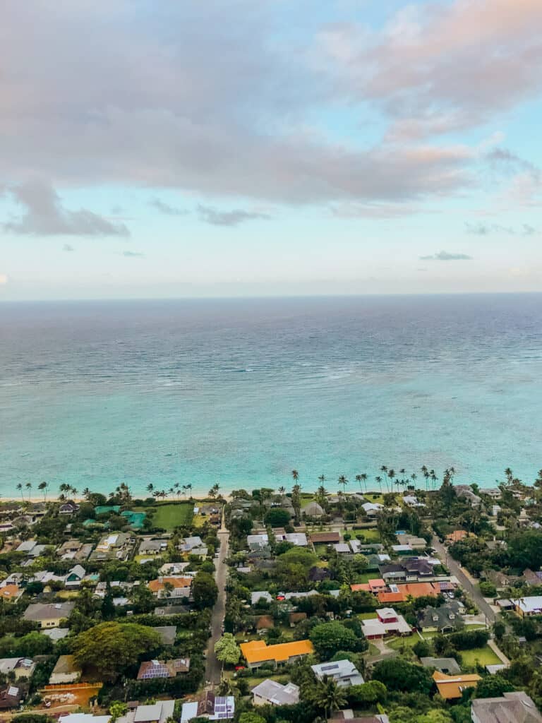 lanikai pillbox hike view