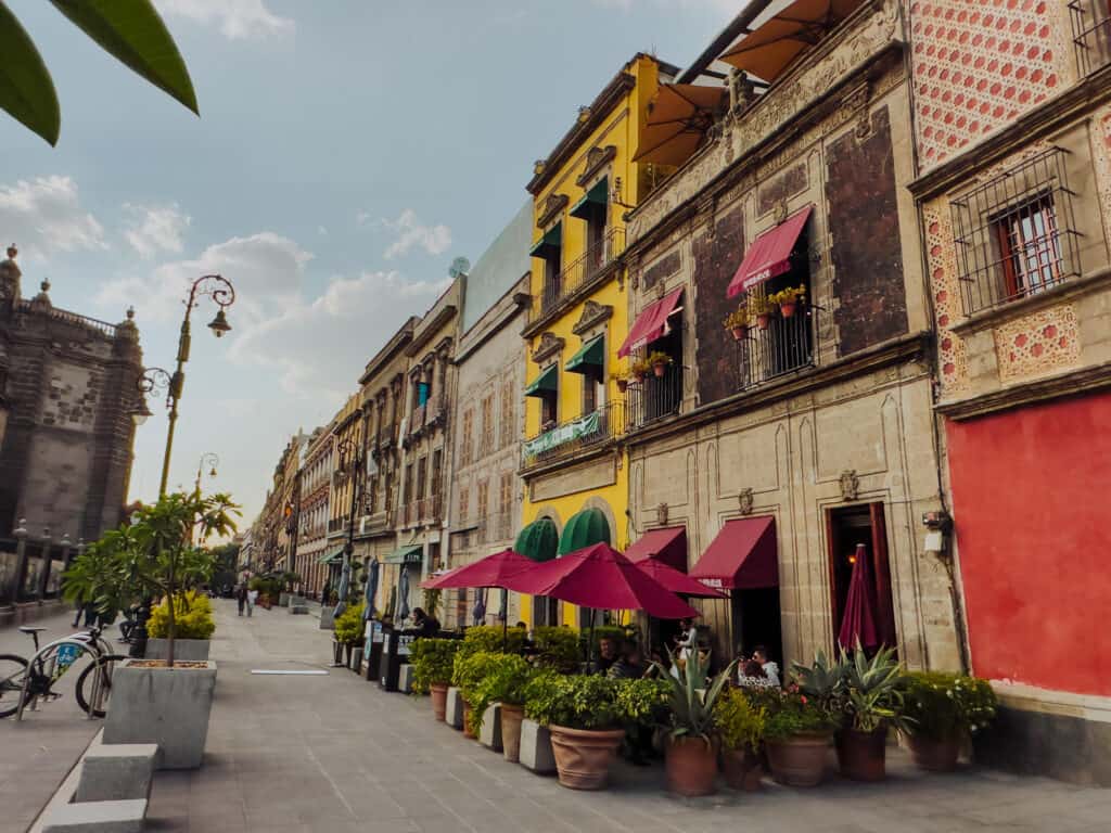 mexico city zocalo restaurant