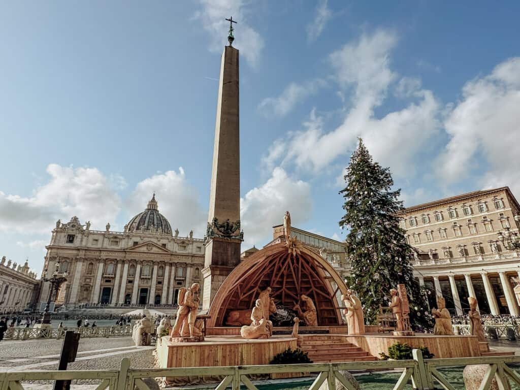the vatican at christmas