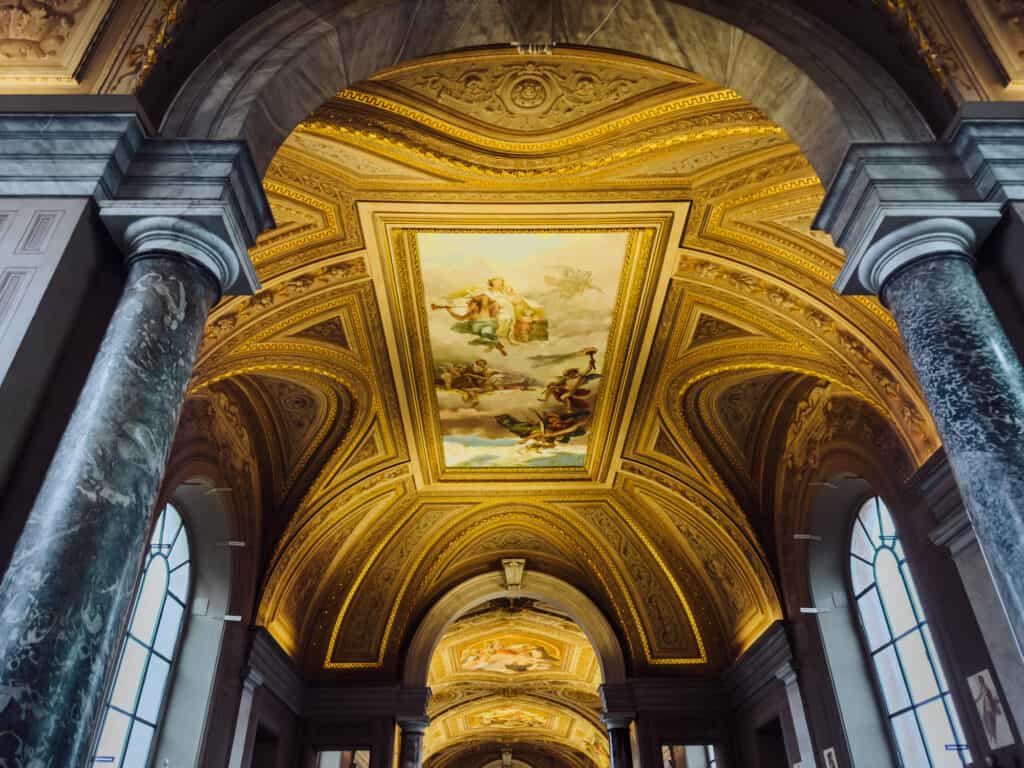 vatican christmas ceiling