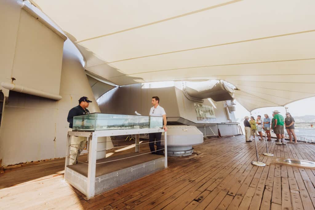 uss missouri tour at Pearl Harbor