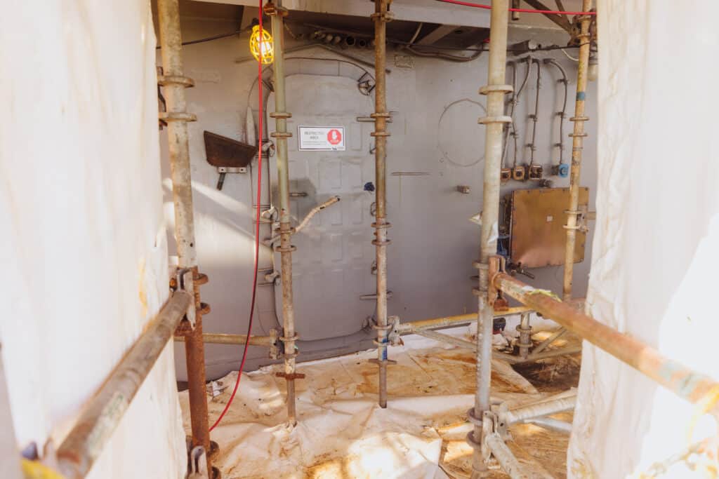 uss Missouri preservation work