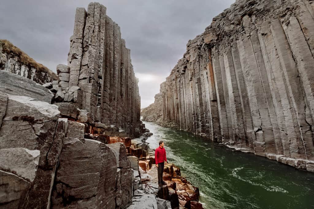 studlagil canyon iceland