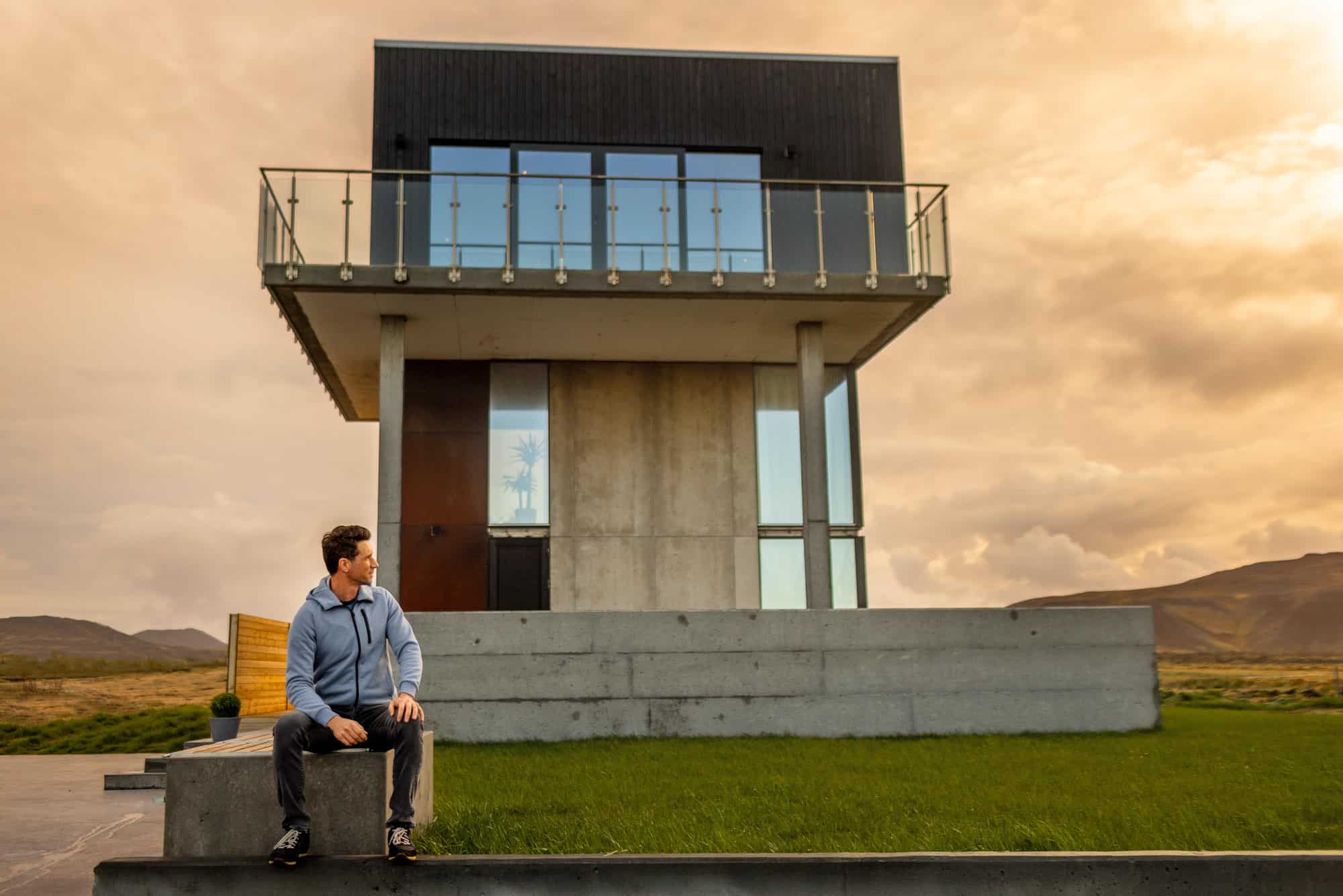 converted water tower extreme airbnb iceland