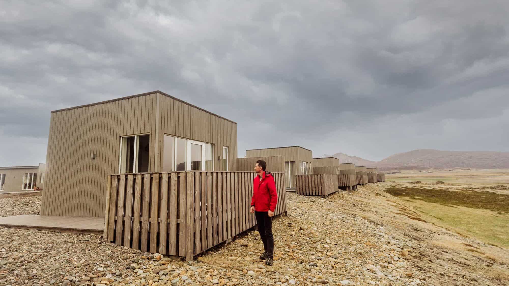 One of the coolest hotels in iceland: cabins