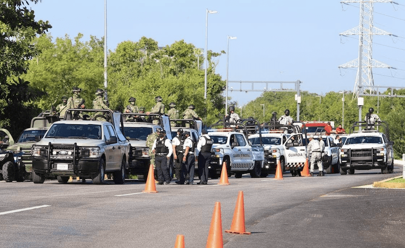 is cancun safe national guard