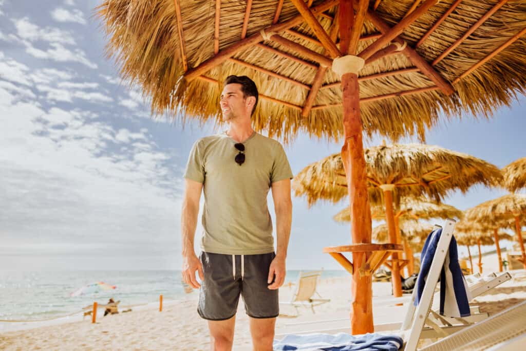 Las Polamas beach cabanas