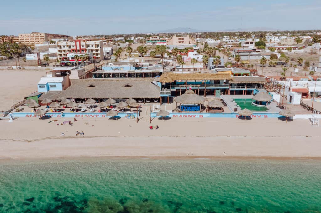 playa mirador Rocky Point is home to manny's beach club