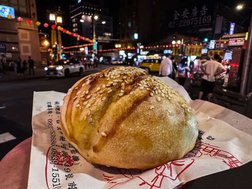 pepper bun taiwan night market