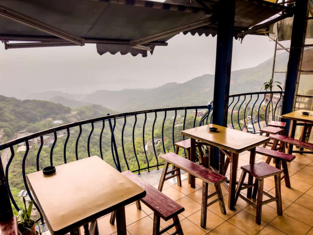 jiufang view restaurant tea house