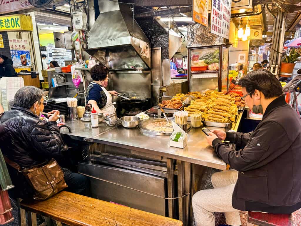 Keelung night market food