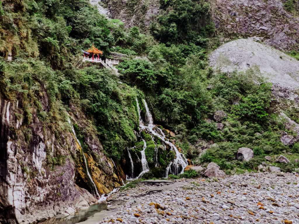 taroko national park eternal spring waterfall
