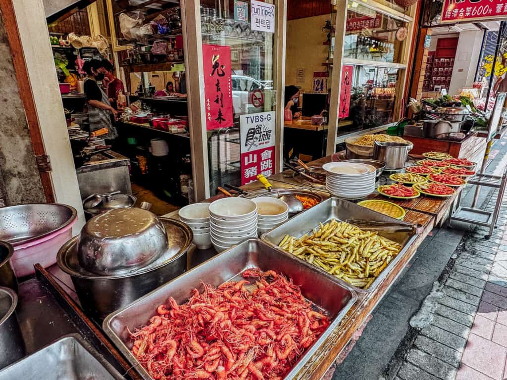 Wulai market seafood