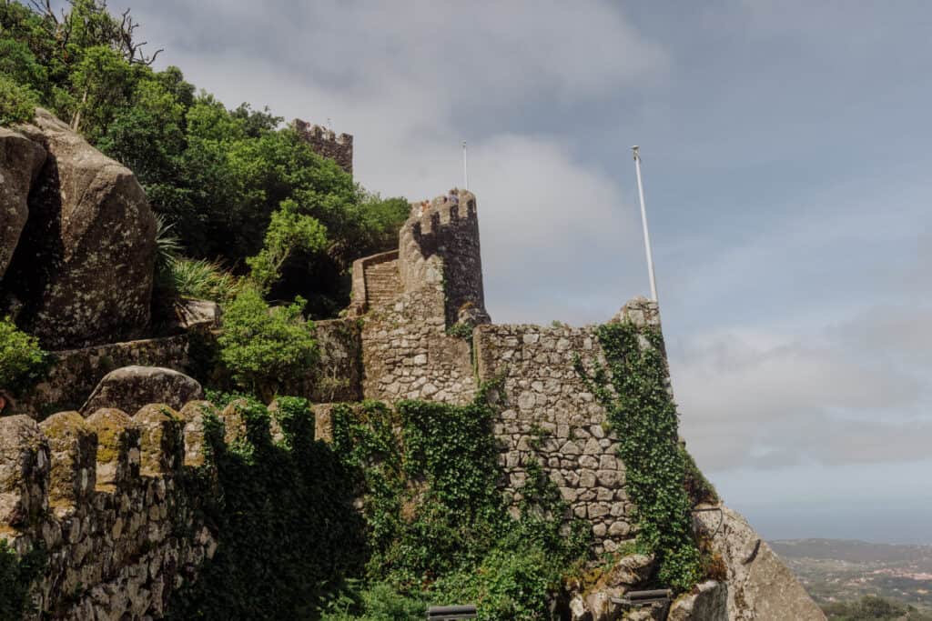 The Moorish Castle walls