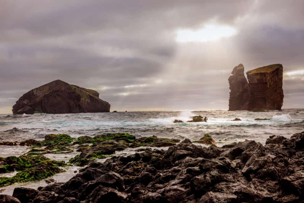 Azores beaches: Mosteiros