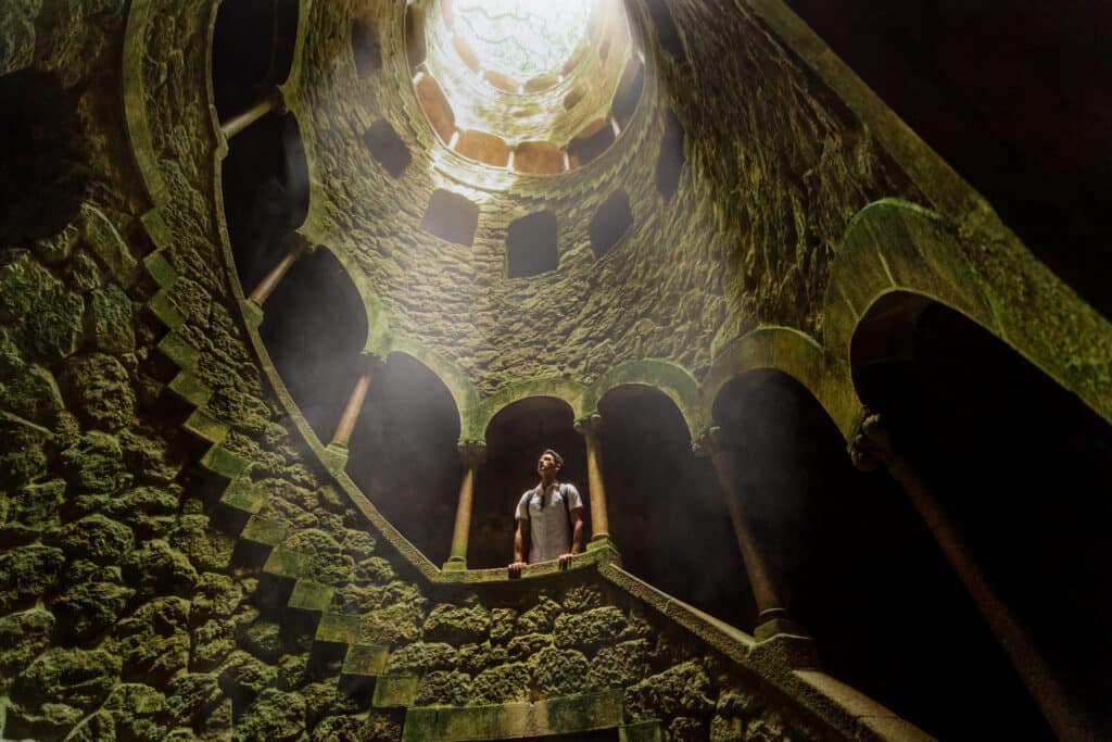 Portugal Palaces: Quinta da Regaleira Well