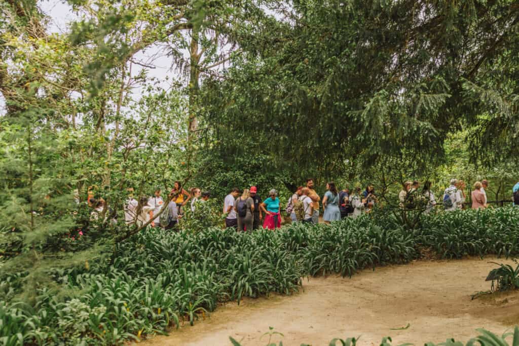 The line for the well