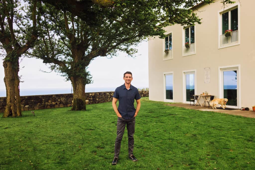 Jared Dillingham at Sensi Azores Nature and Spa