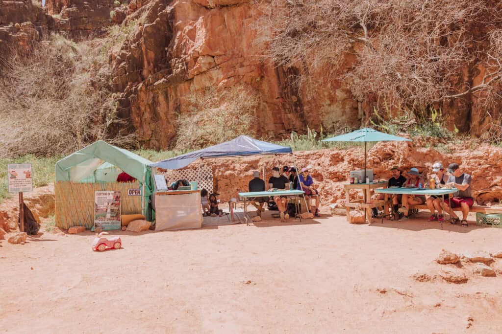 havasupai fry bread stand